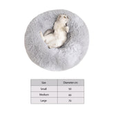Donut Dog Bed | Calming & Cozy Anti-Anxiety Bed Design | Best Pet Bed for Cats & Dogs UK